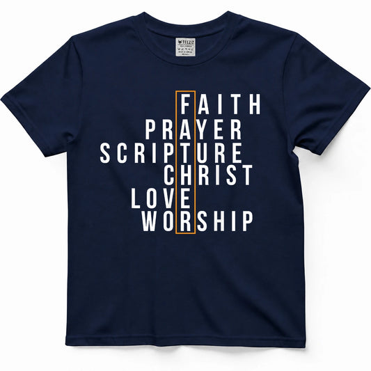 Religious Dad Christian Believer Fatherhood Fathers Day T-Shirt