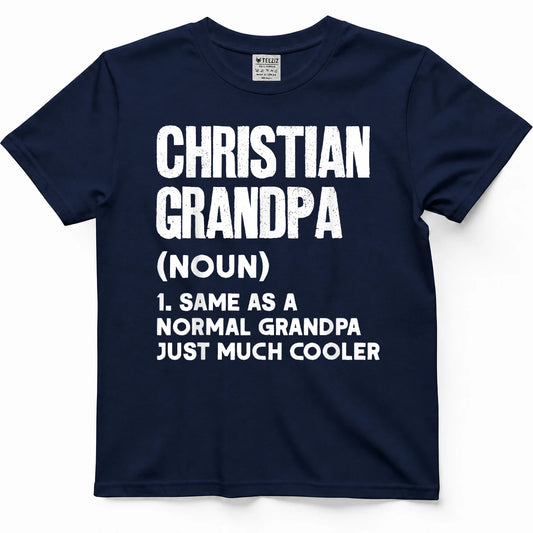 Christian Grandpa Definition Funny T-Shirt