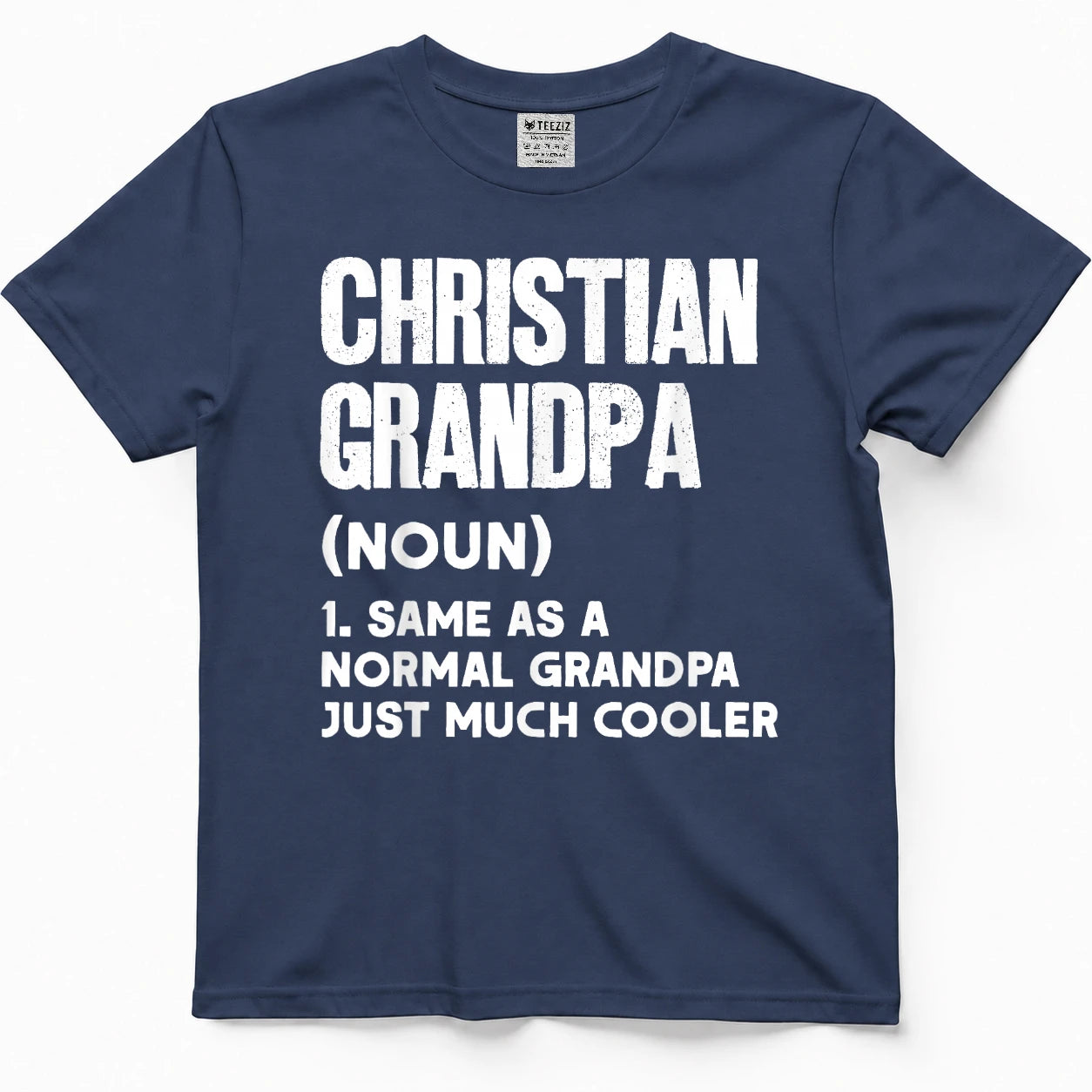 Christian Grandpa Definition Funny T-Shirt
