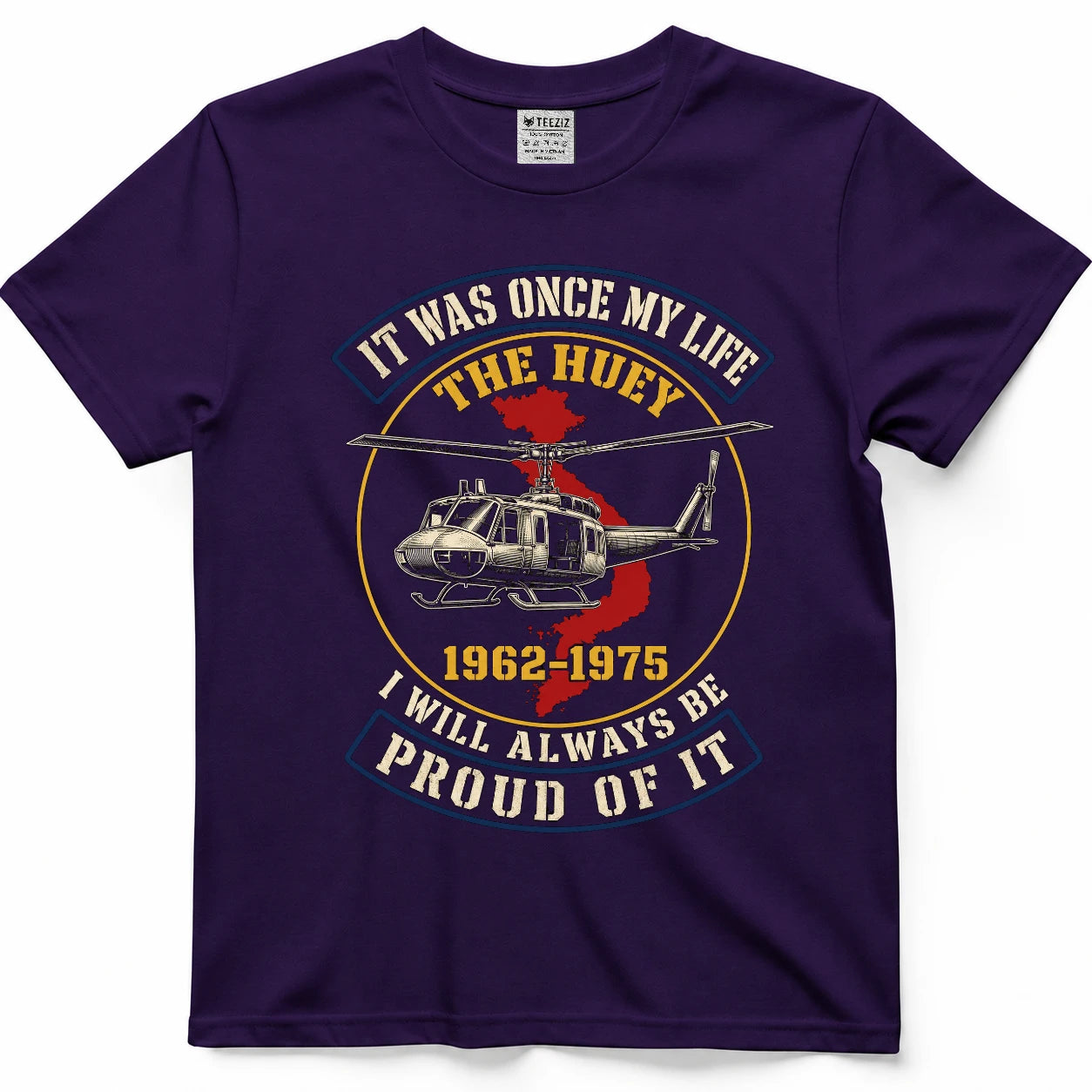 The Huey Was My Life — Vietnam Veteran Shirt