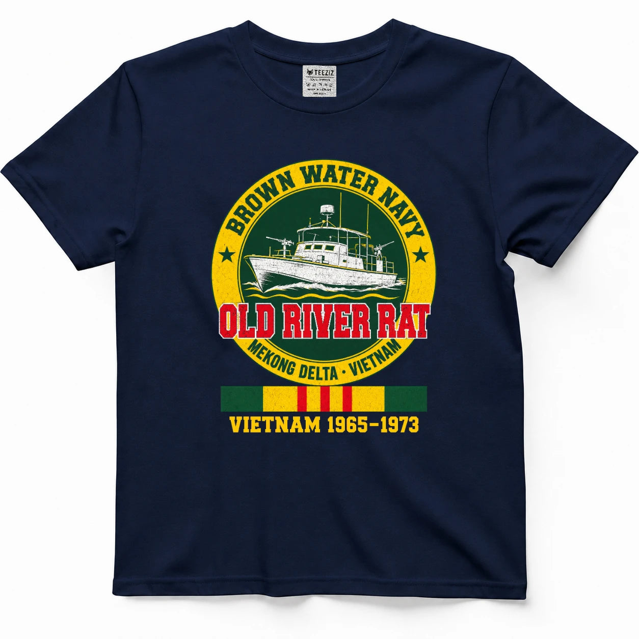 Brown Water Navy Old River Rat T-Shirt