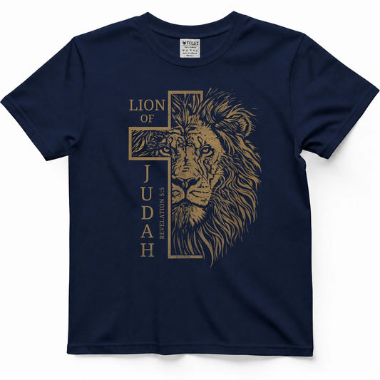 Lion of Judah Christian Man Scripture T-Shirt