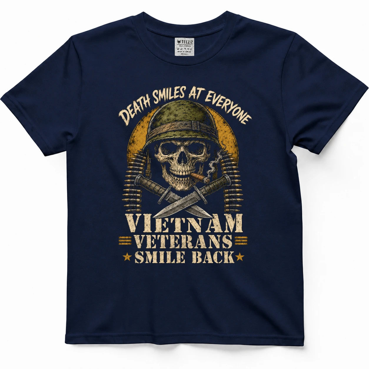 Death Smiles At Everyone, Vietnam Veterans Smile Back