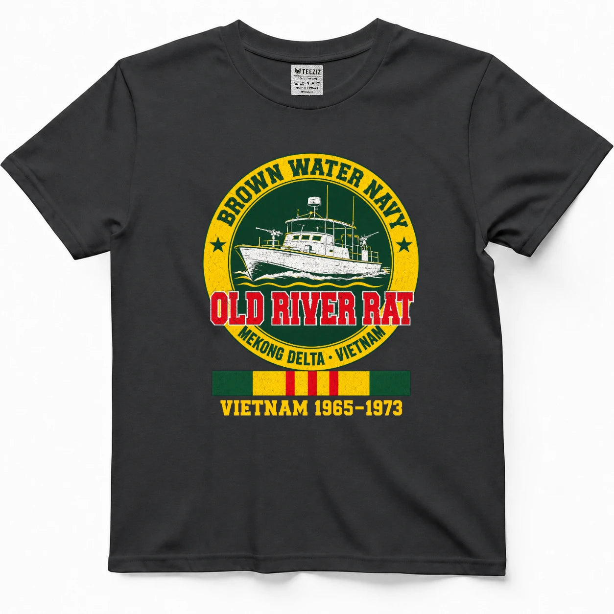 Brown Water Navy Old River Rat T-Shirt
