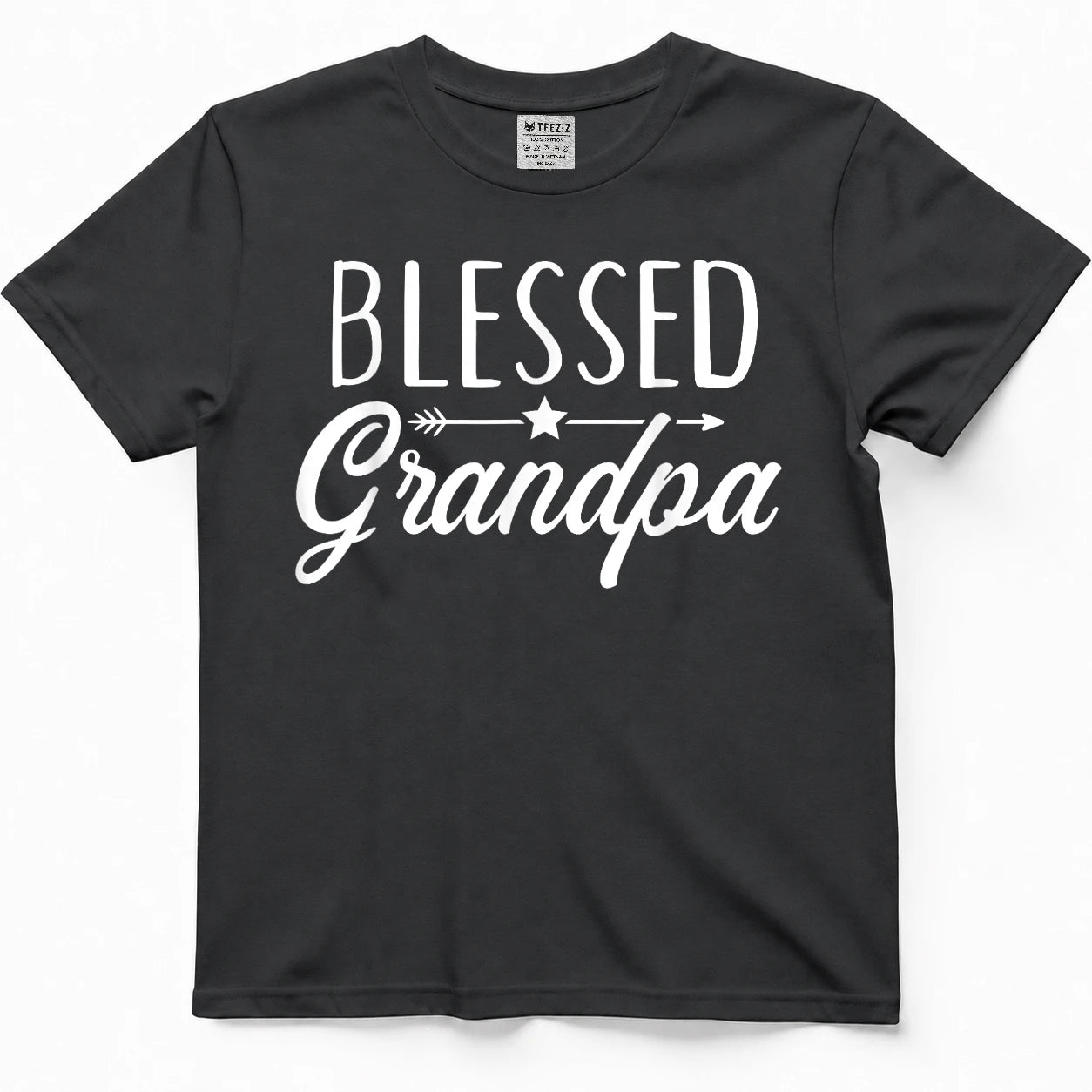 Blessed Grandpa Saying for Grandpa T-Shirt