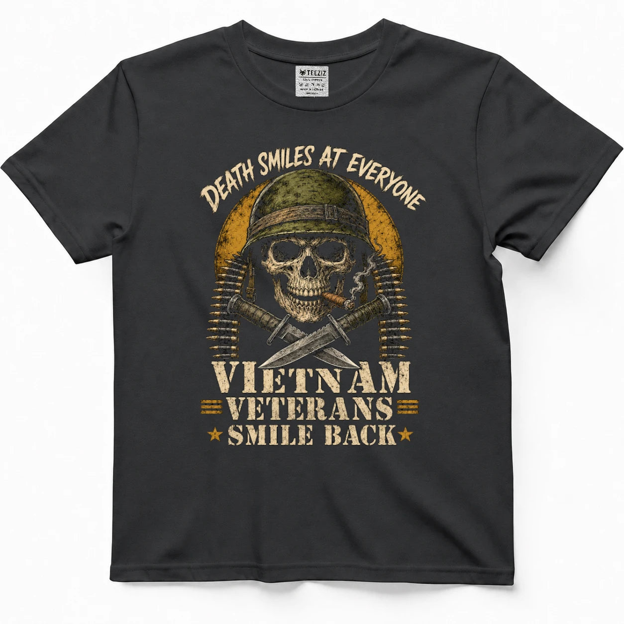 Death Smiles At Everyone, Vietnam Veterans Smile Back
