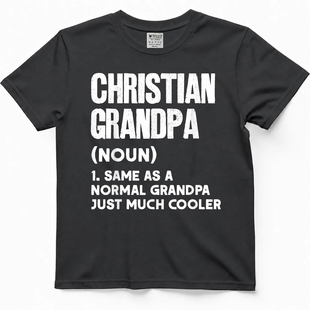Christian Grandpa Definition Funny T-Shirt