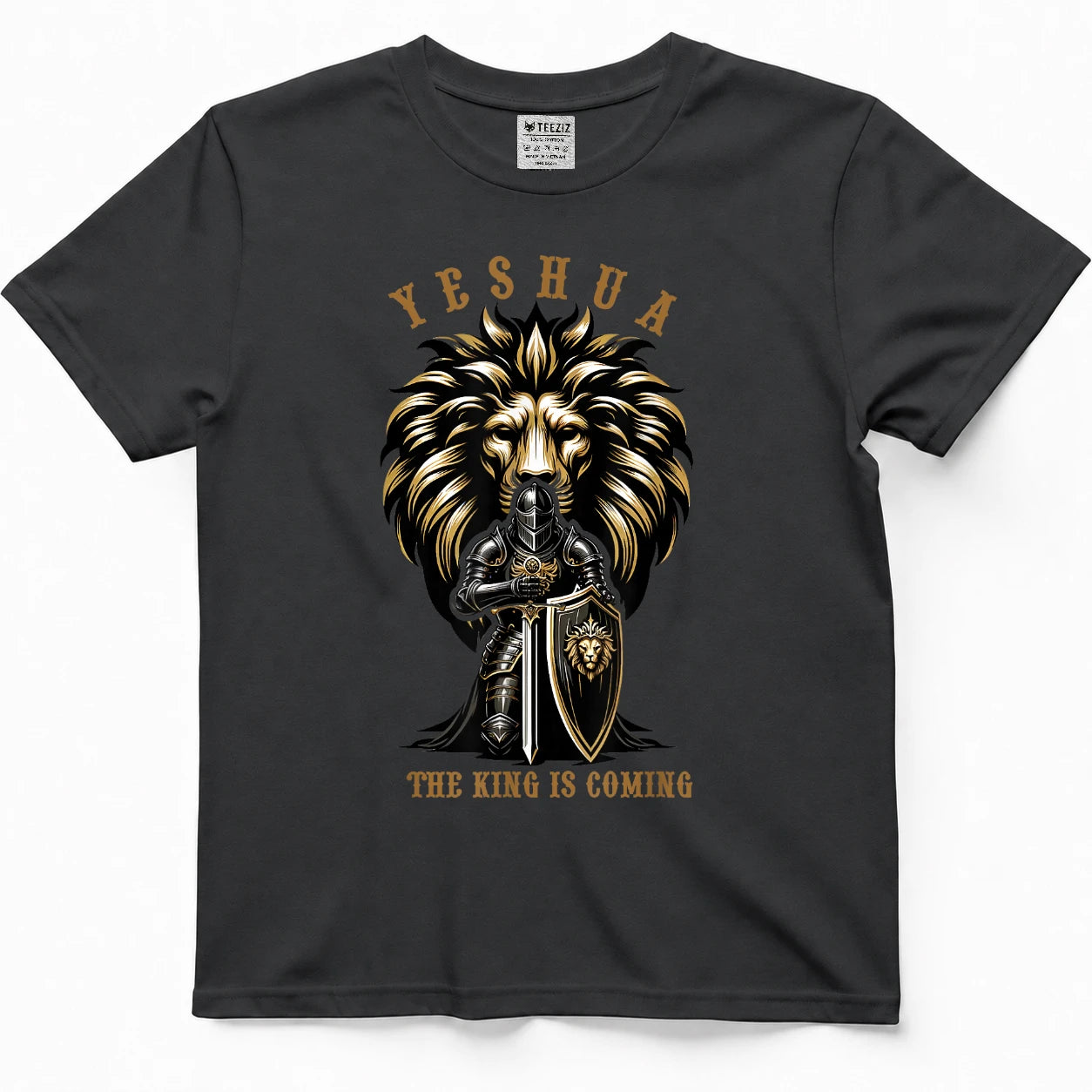 Yeshua The King is Coming Jesus Christ Christian Verse Bible T-Shirt