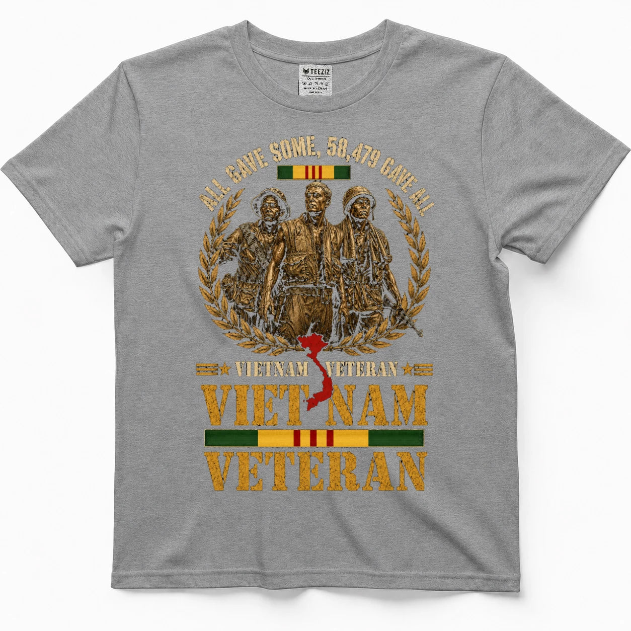 All Gave Some, 58,479 Gave All — Vietnam Veteran Shirt