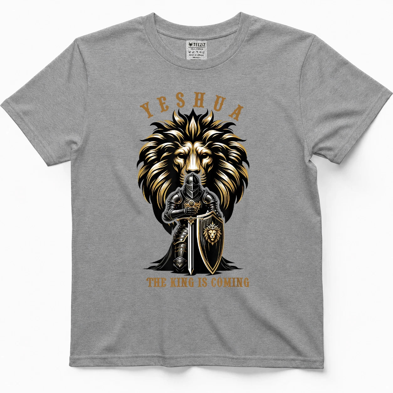 Yeshua The King is Coming Jesus Christ Christian Verse Bible T-Shirt