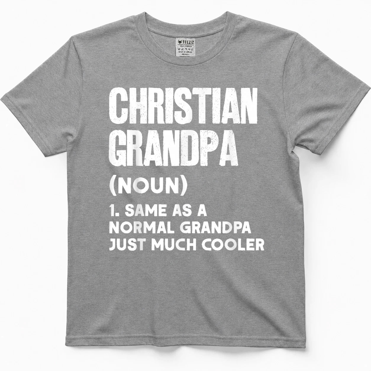 Christian Grandpa Definition Funny T-Shirt