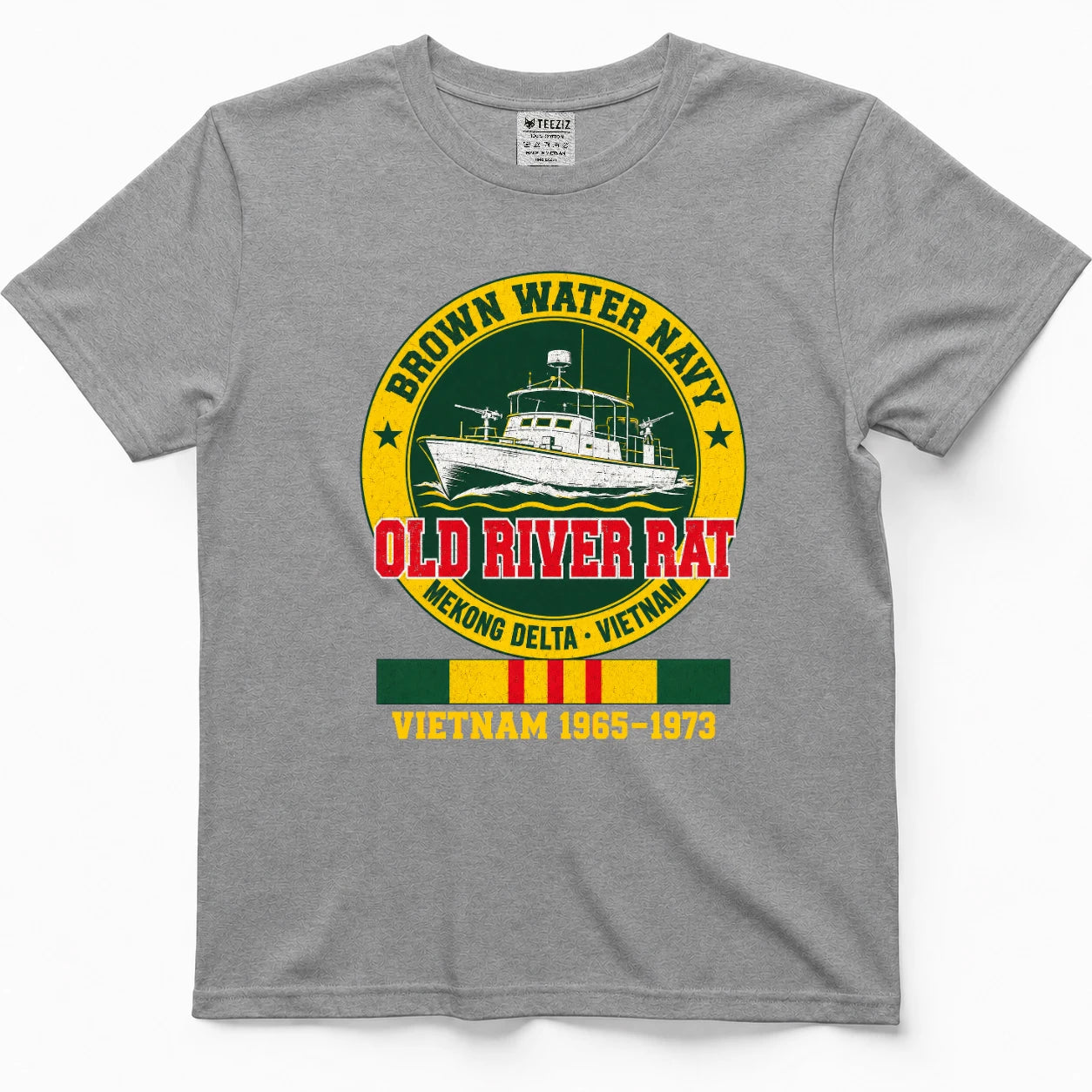 Brown Water Navy Old River Rat T-Shirt
