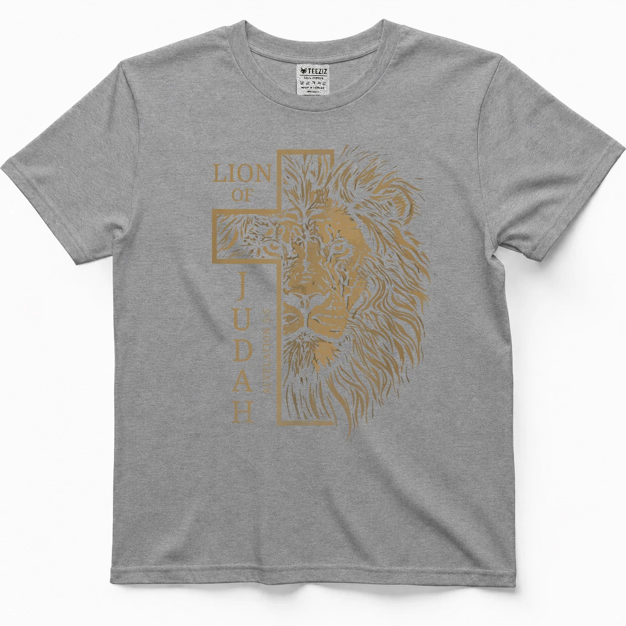 Lion of Judah Christian Man Scripture T-Shirt