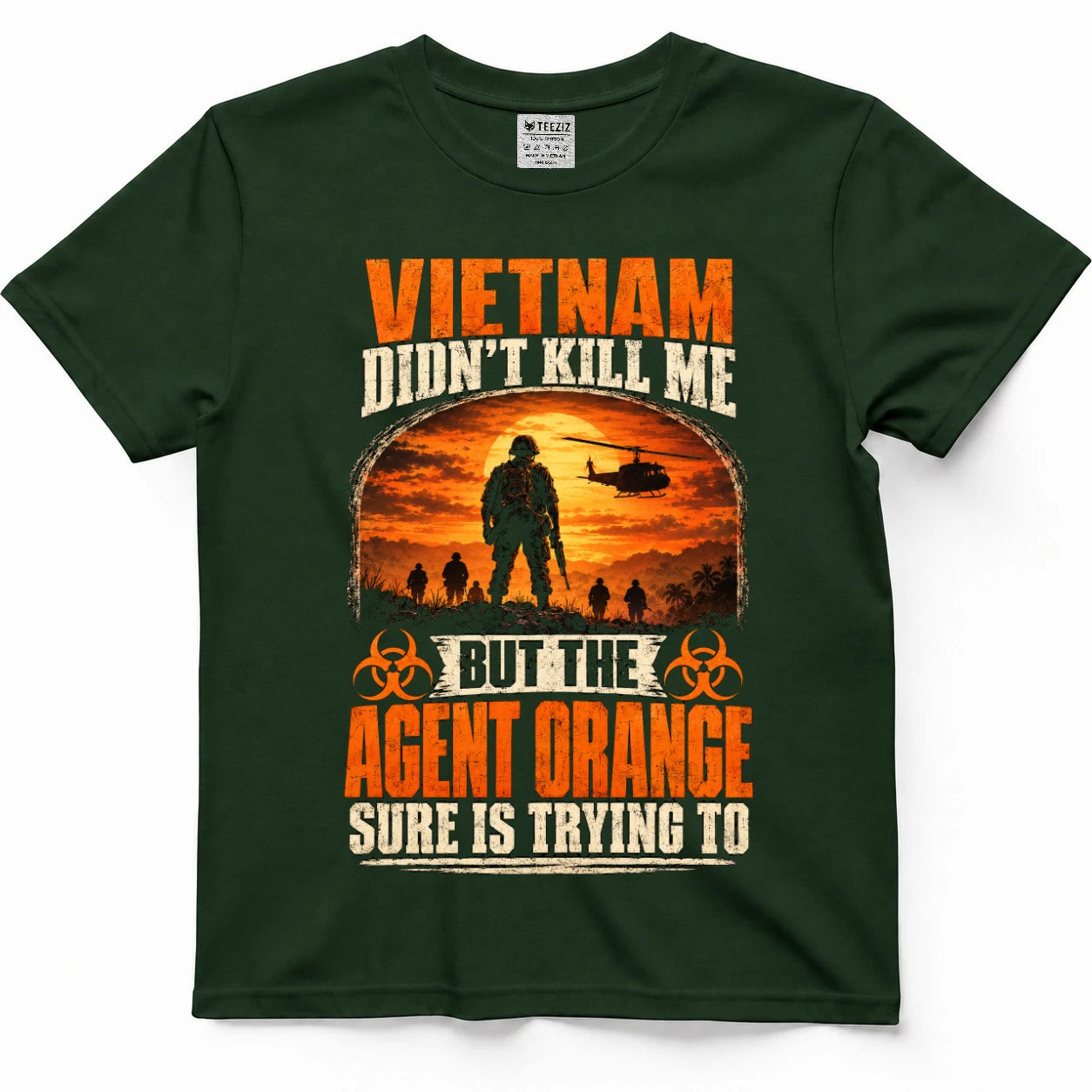 Vietnam Didn't Kill Me — Agent Orange Vietnam Veteran Shirt
