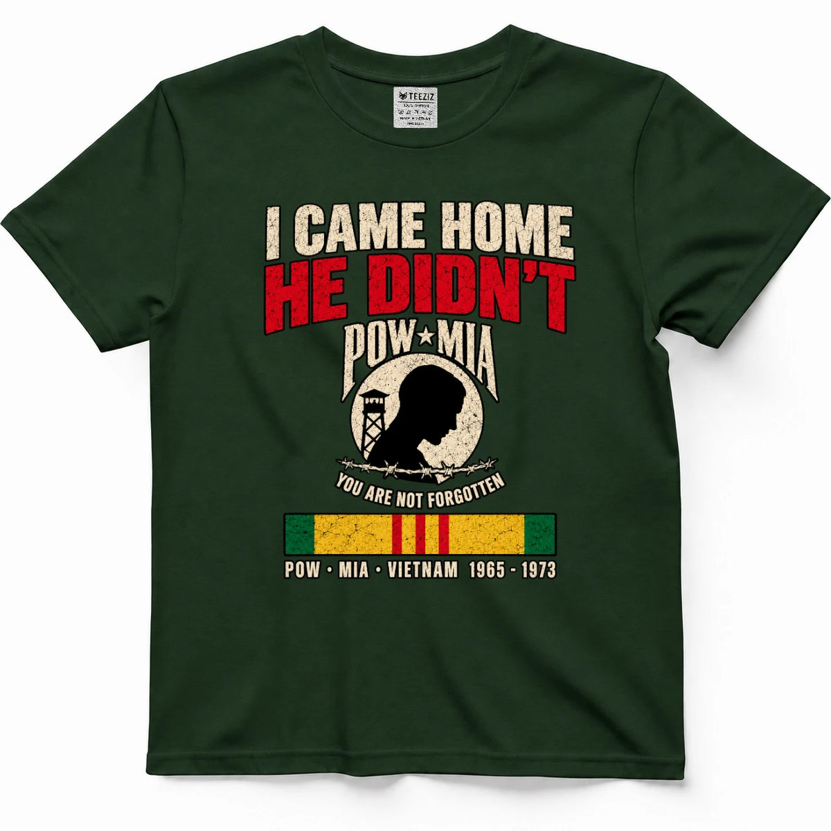 I Came Home He Didn't POW MIA Shirt