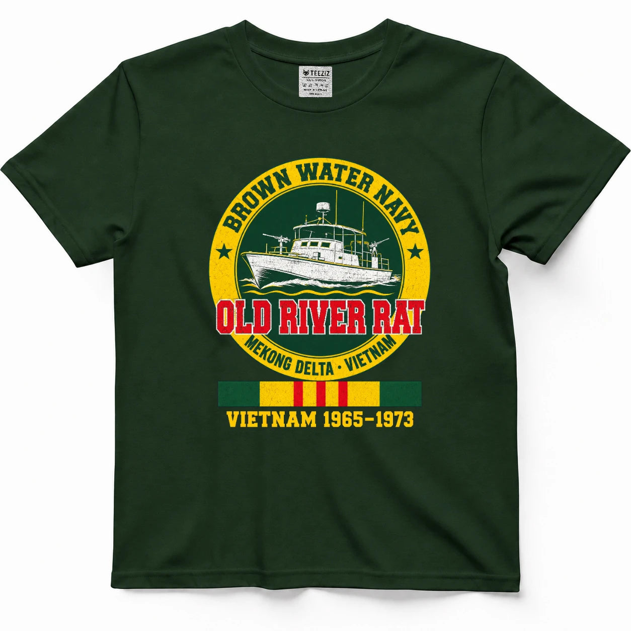 Brown Water Navy Old River Rat T-Shirt