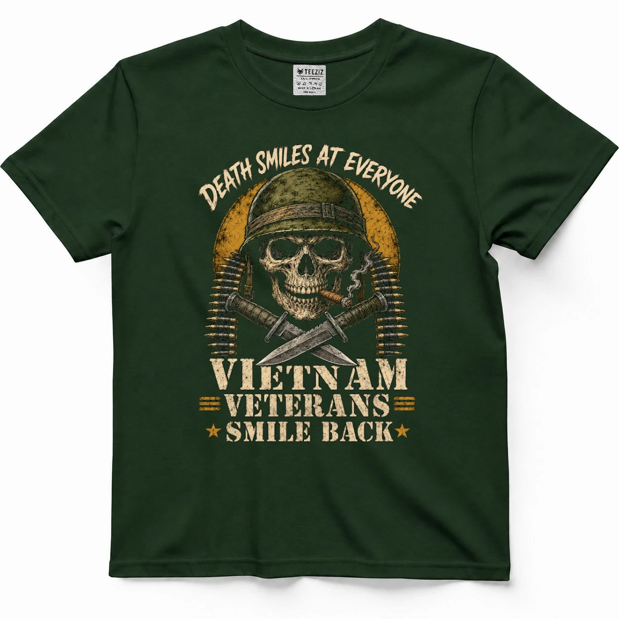Death Smiles At Everyone, Vietnam Veterans Smile Back