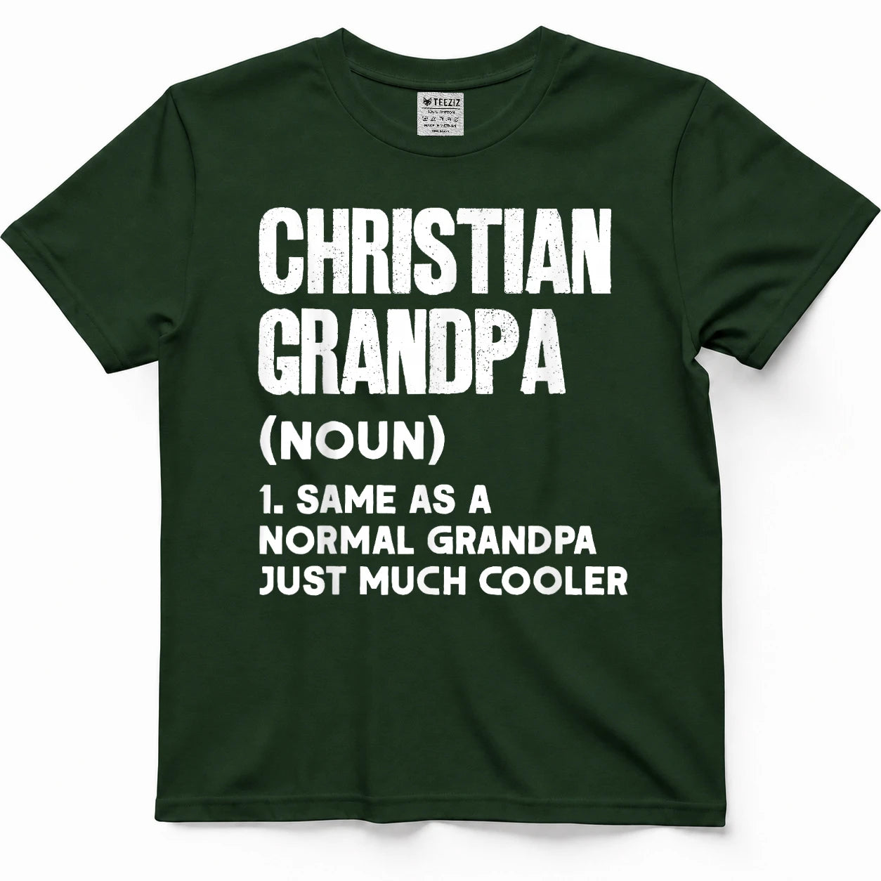 Christian Grandpa Definition Funny T-Shirt