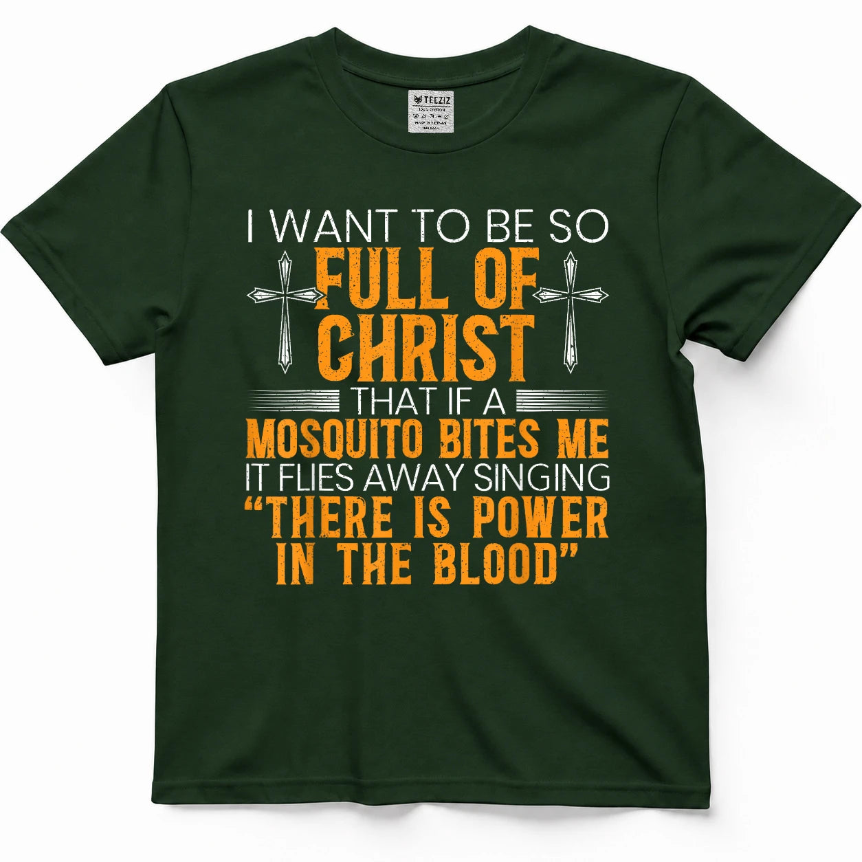 Funny Christian Religious Servant of God Faithful Jesus T-Shirt