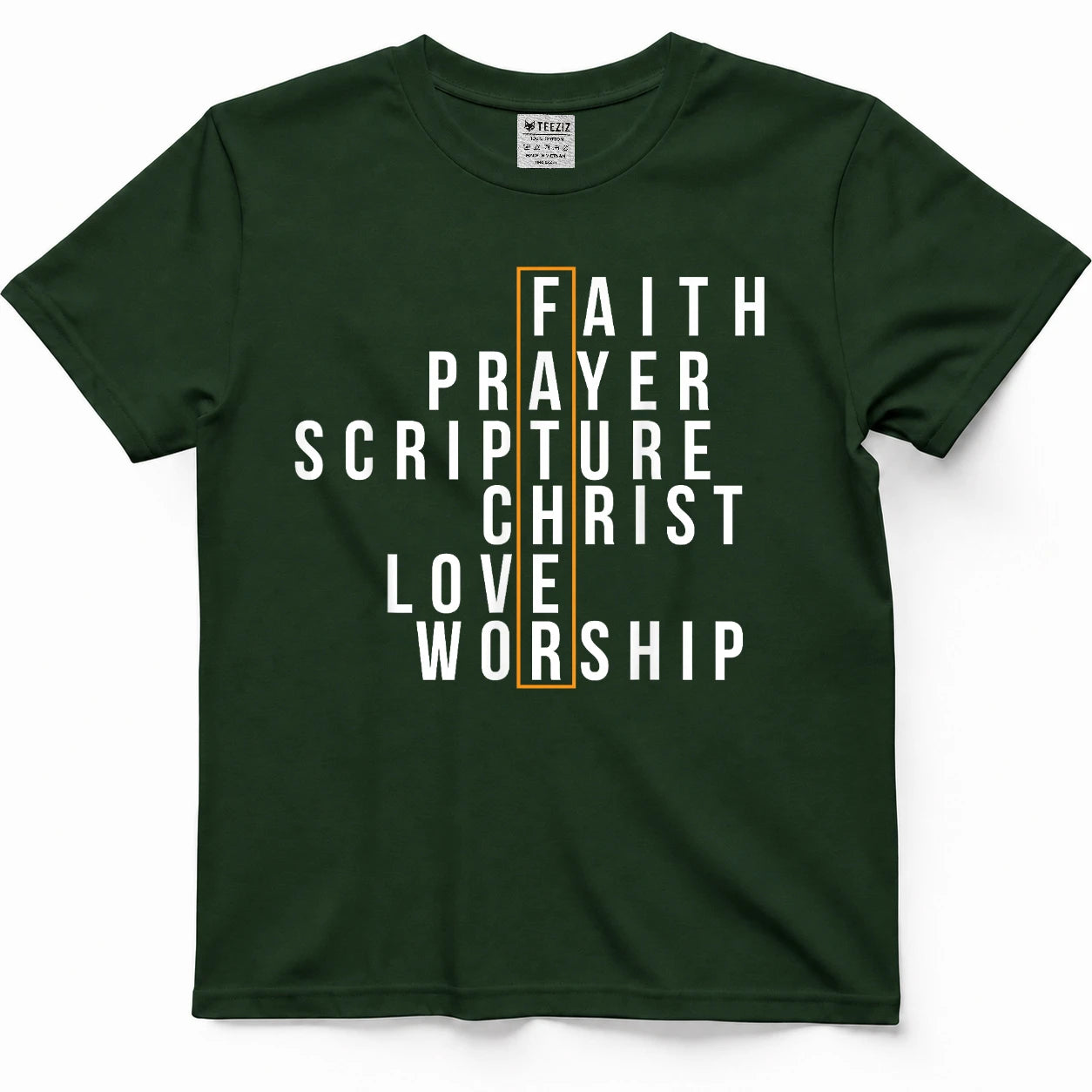 Religious Dad Christian Believer Fatherhood Fathers Day T-Shirt