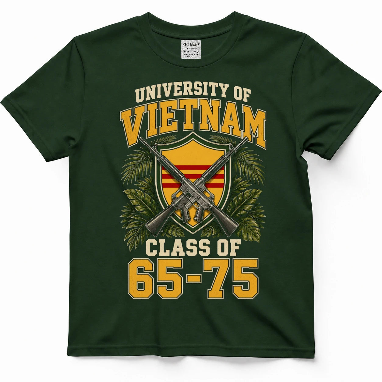 University Of Vietnam, Class Of '65–'75 — Vietnam Veteran Shirt