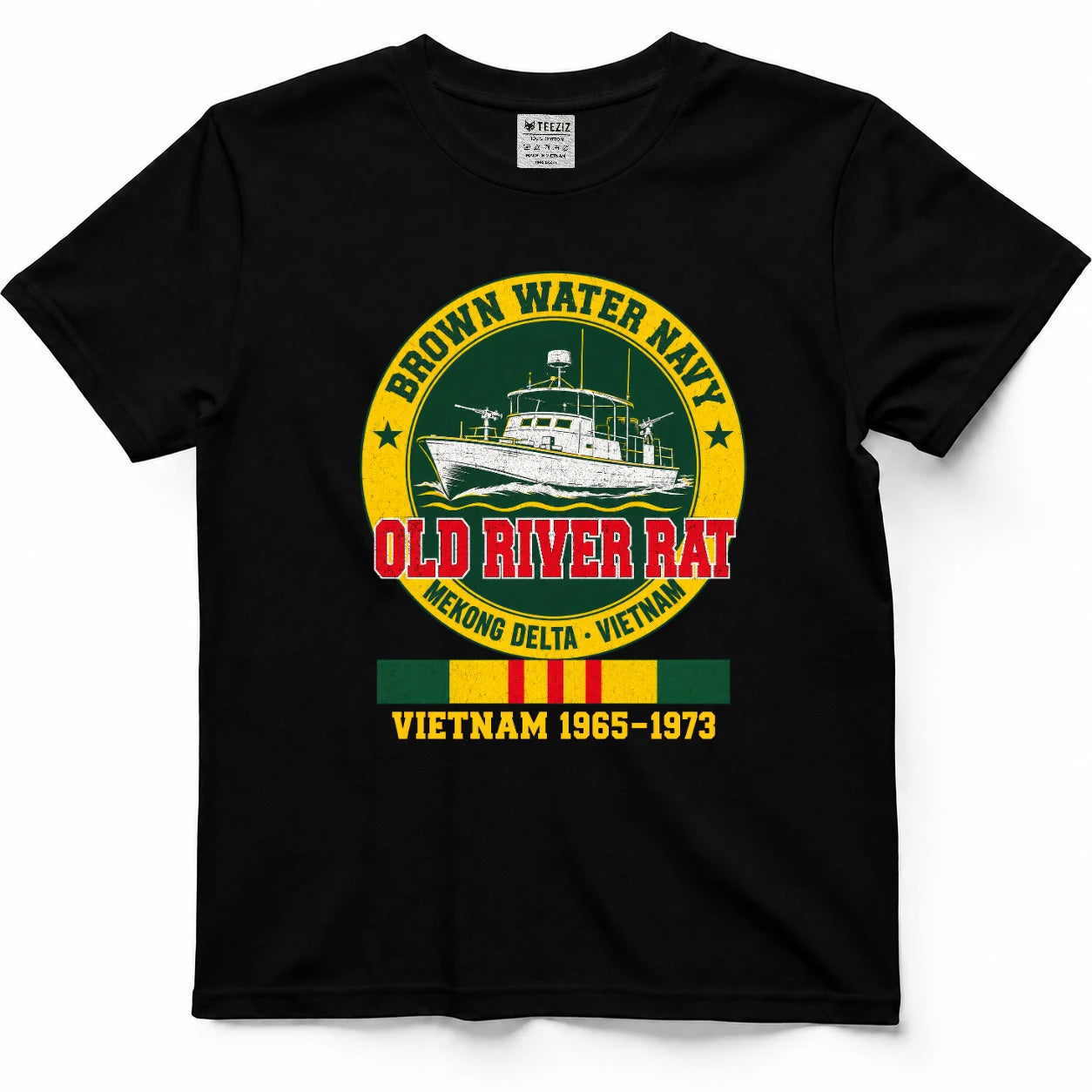 Brown Water Navy Old River Rat T-Shirt