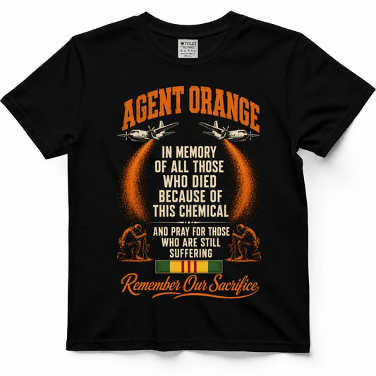 Remember Our Sacrifice — Agent Orange Vietnam Veteran Memorial Shirt