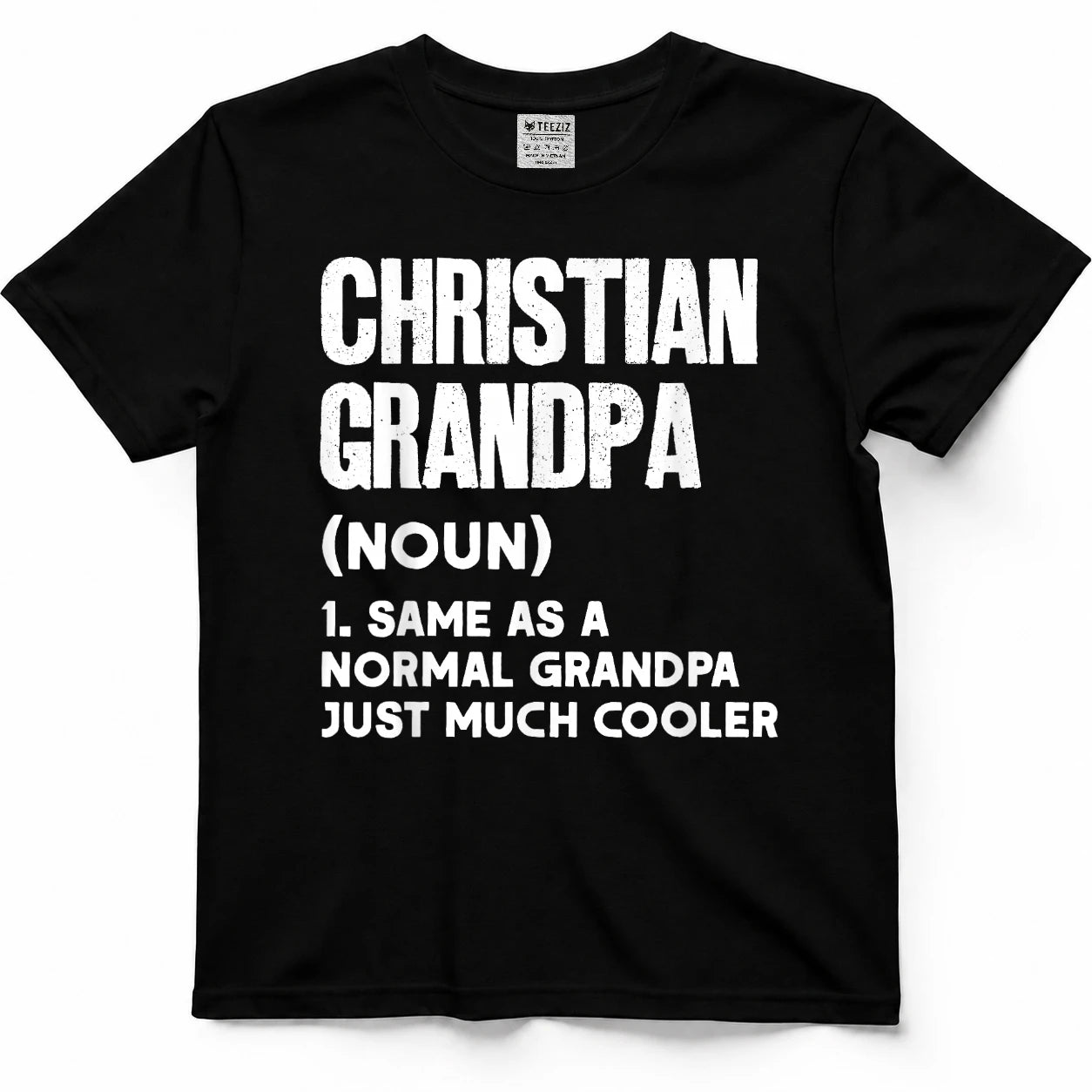 Christian Grandpa Definition Funny T-Shirt