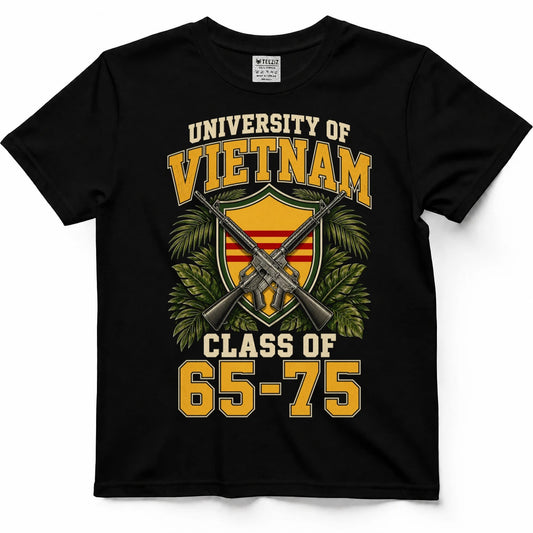 University Of Vietnam, Class Of '65–'75 — Vietnam Veteran Shirt