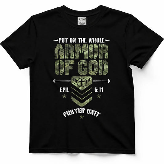 Camo Armor of God Christians Religious Camouflage T-Shirt
