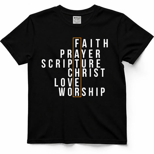 Religious Dad Christian Believer Fatherhood Fathers Day T-Shirt