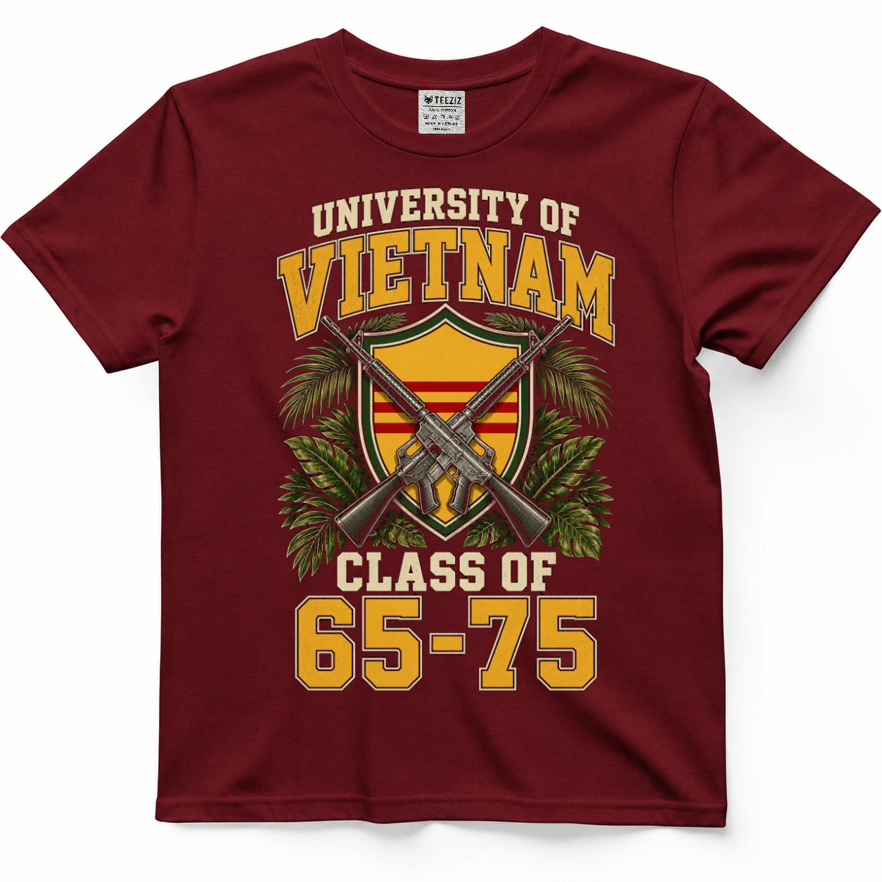 University Of Vietnam, Class Of '65–'75 — Vietnam Veteran Shirt