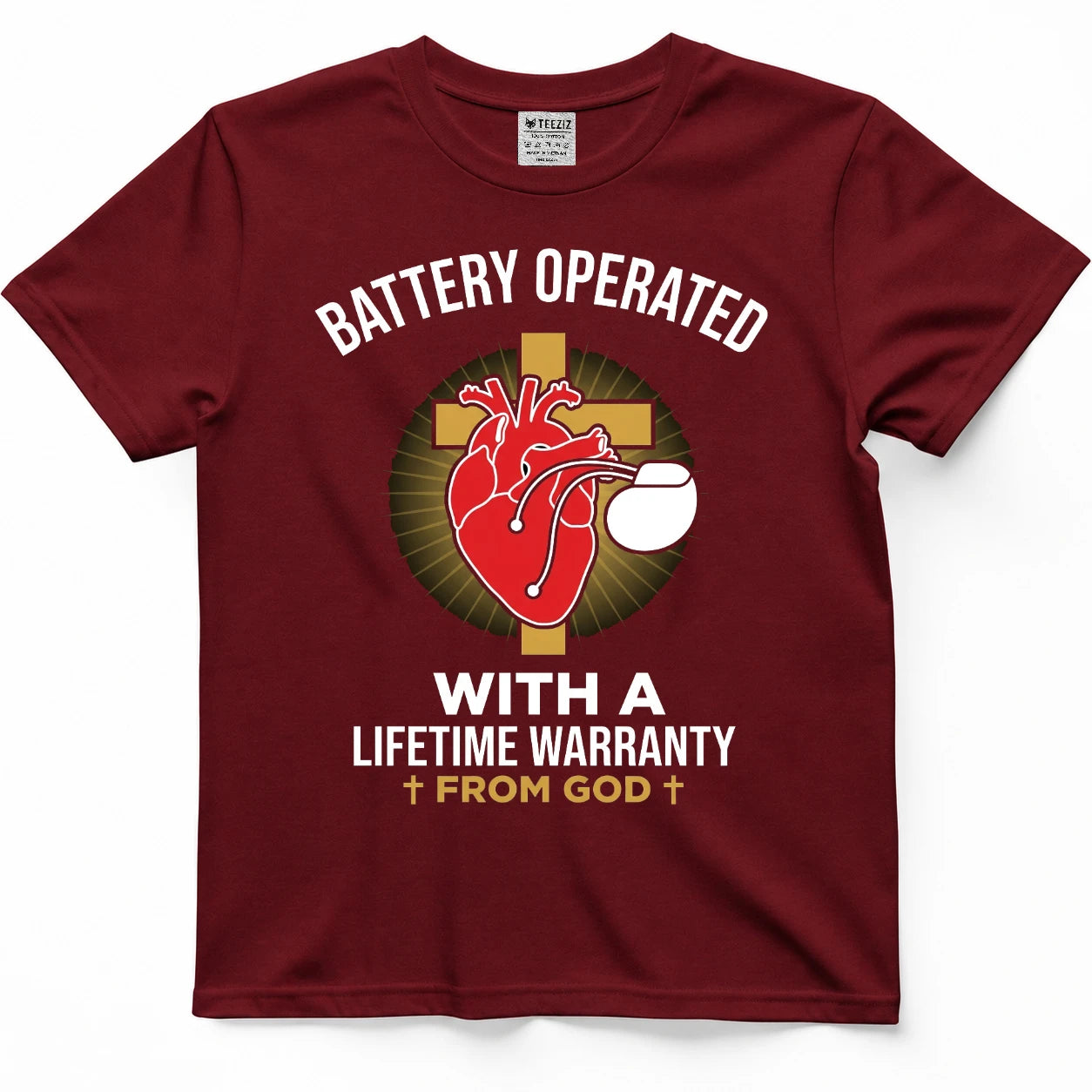 Battery Operated But The Warranty Is From God