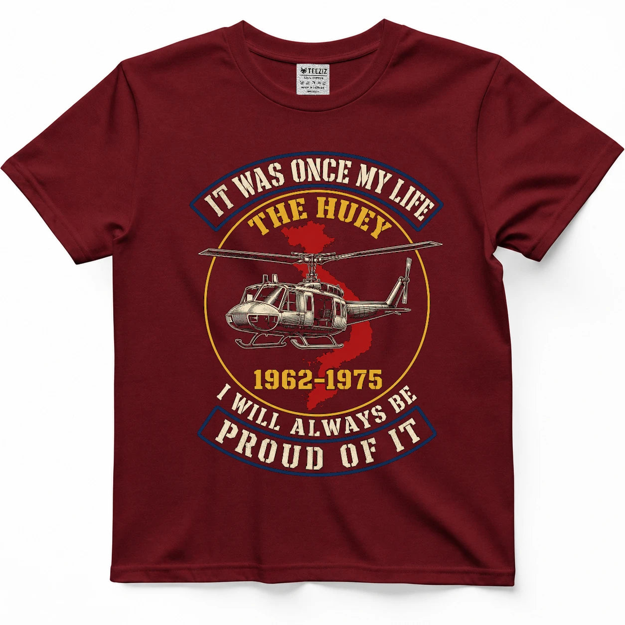 The Huey Was My Life — Vietnam Veteran Shirt