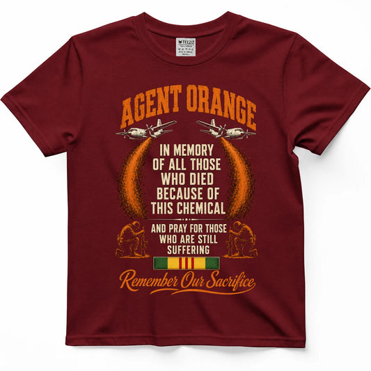 Remember Our Sacrifice — Agent Orange Vietnam Veteran Memorial Shirt