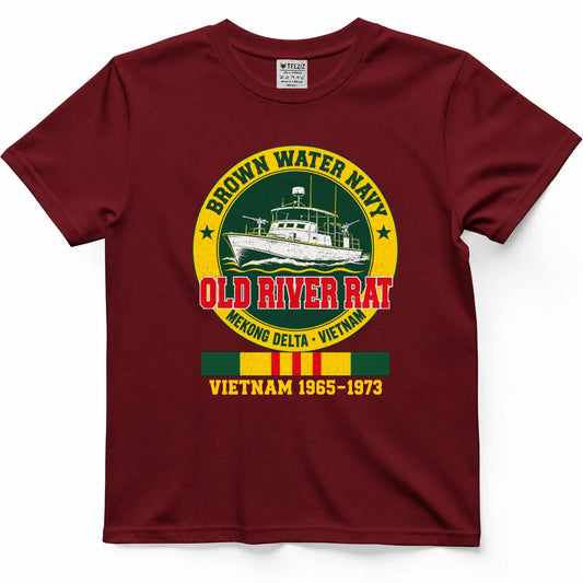 Brown Water Navy Old River Rat T-Shirt