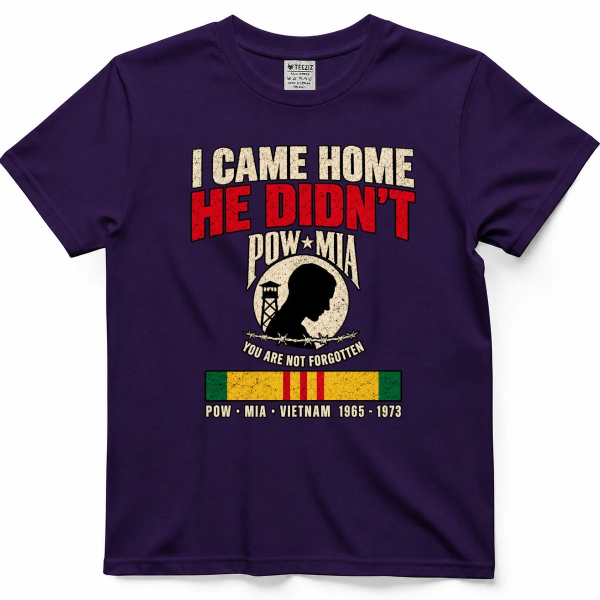 I Came Home He Didn't POW MIA Shirt