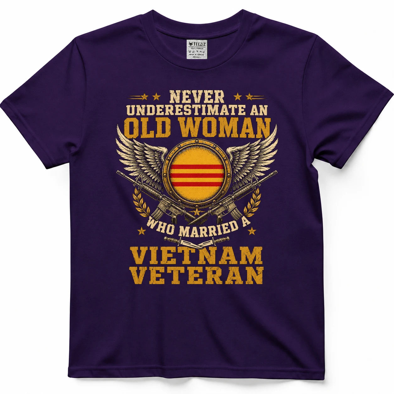 Never Underestimate An Old Woman Who Married A Vietnam Veteran